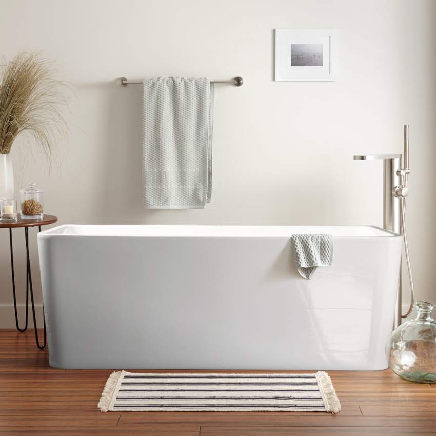 Andro Vasca Da Bagno Freestanding Dal Design Classico In Resina