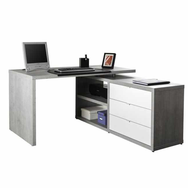 Computer Office Corner Desk Writing Study Table File Cabinet Schema